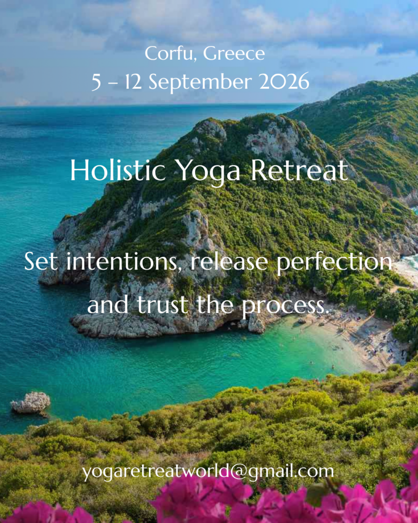 Holistic Yoga Retreat - an upcoming retreat poster