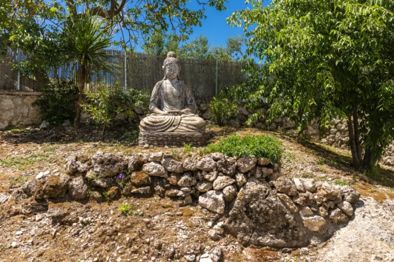 Meditating Buddha statue